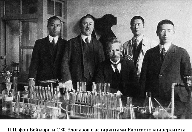 Сергей Федорович Злоказов в Японии
